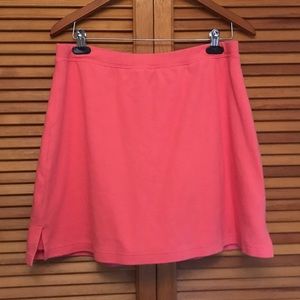 Hot Pink Sport Savvy Skort Skirt Shorts Size Large